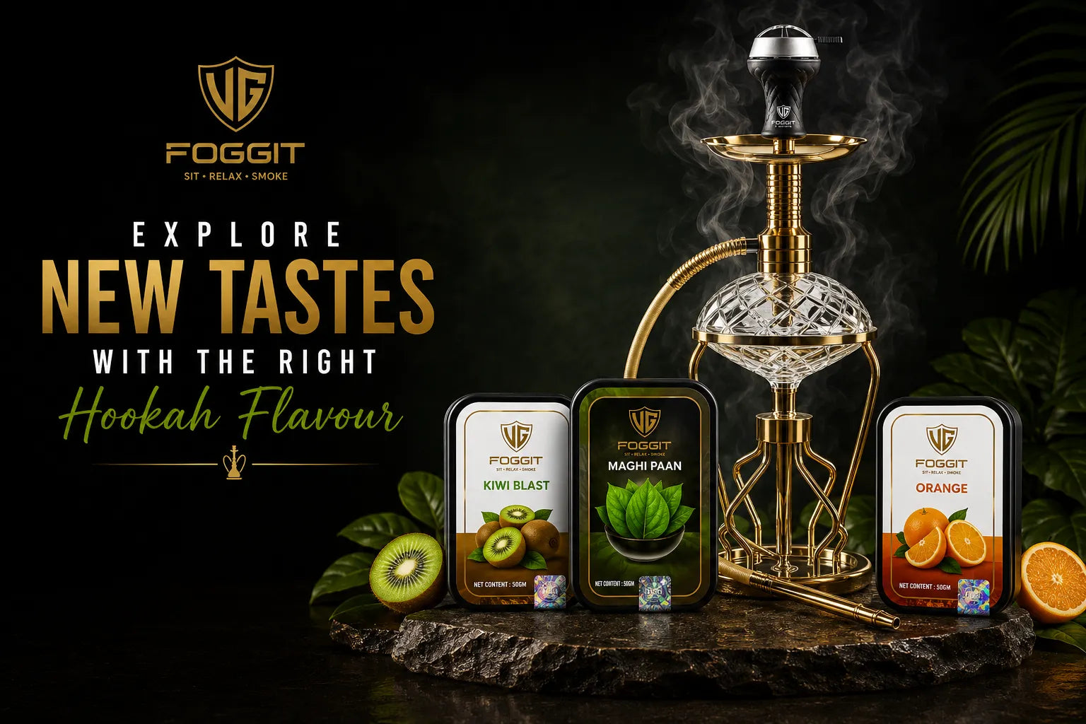 Explore New Tastes with the Right Hookah Flavour