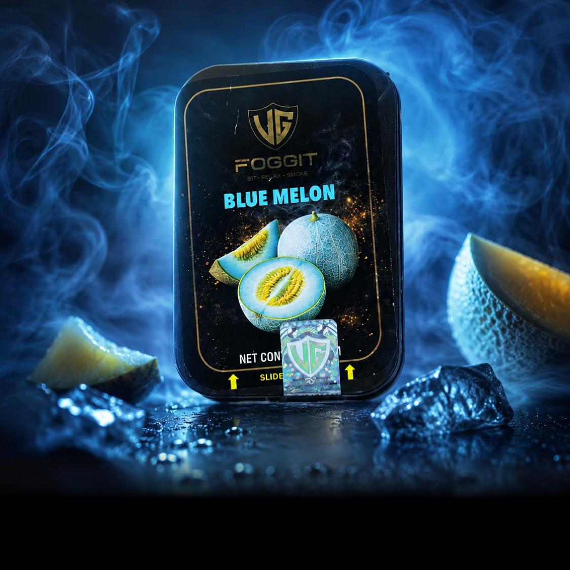 Blue Melon Hookah Flavour | 50 Gm