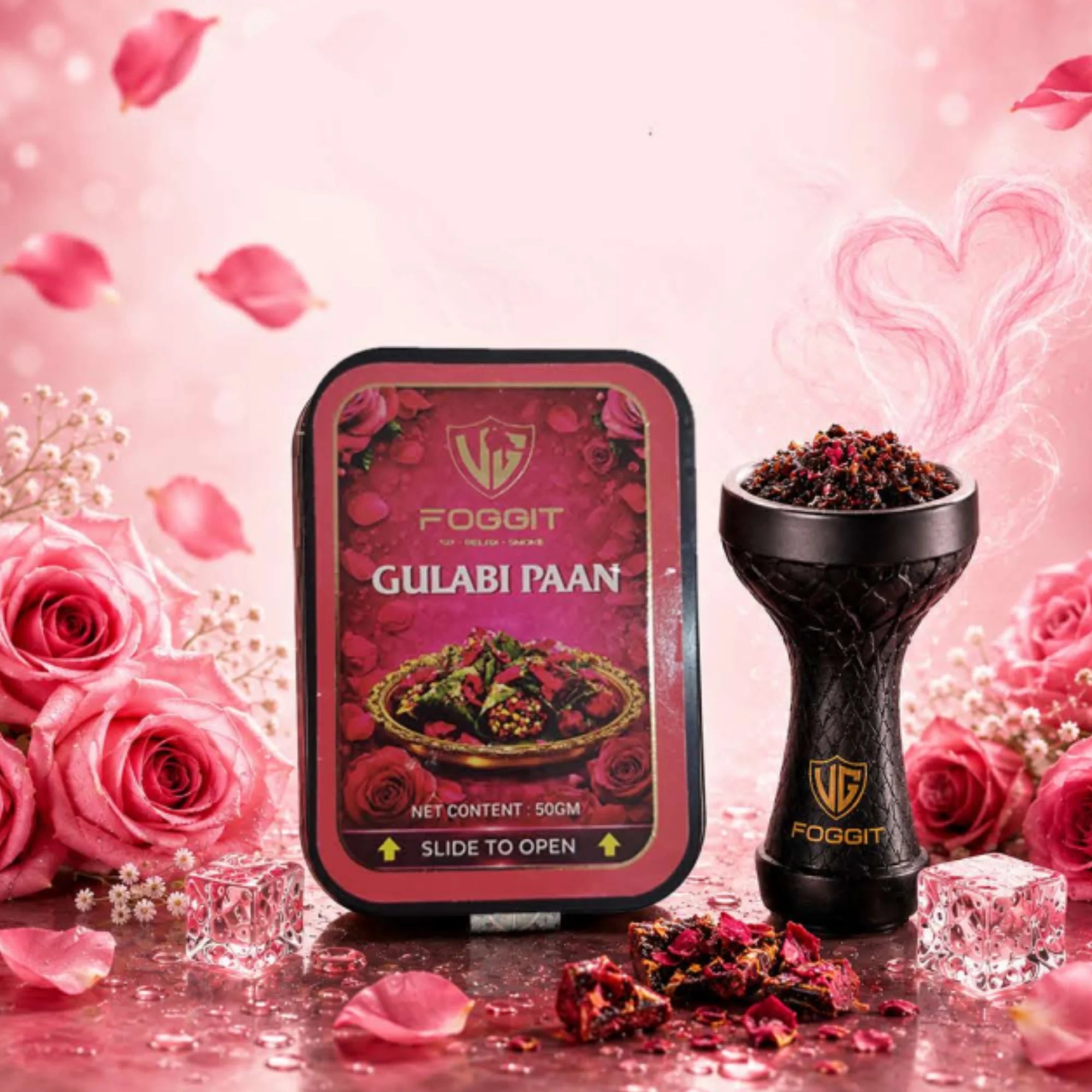 Gulabi Paan Hookah Flavour | 50 Gm