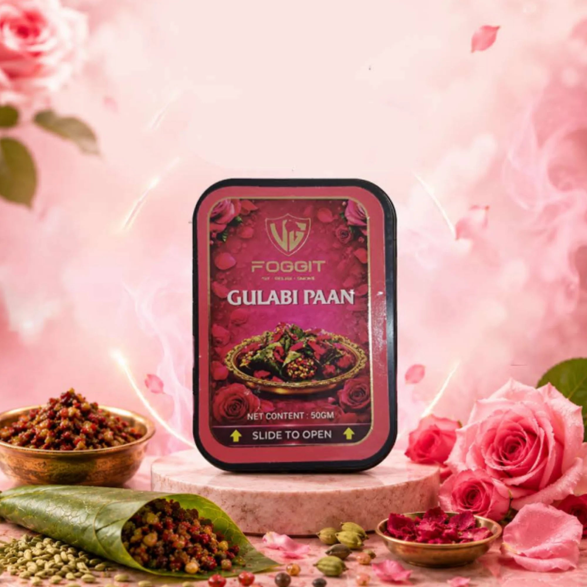Gulabi Paan Hookah Flavour | 50 Gm