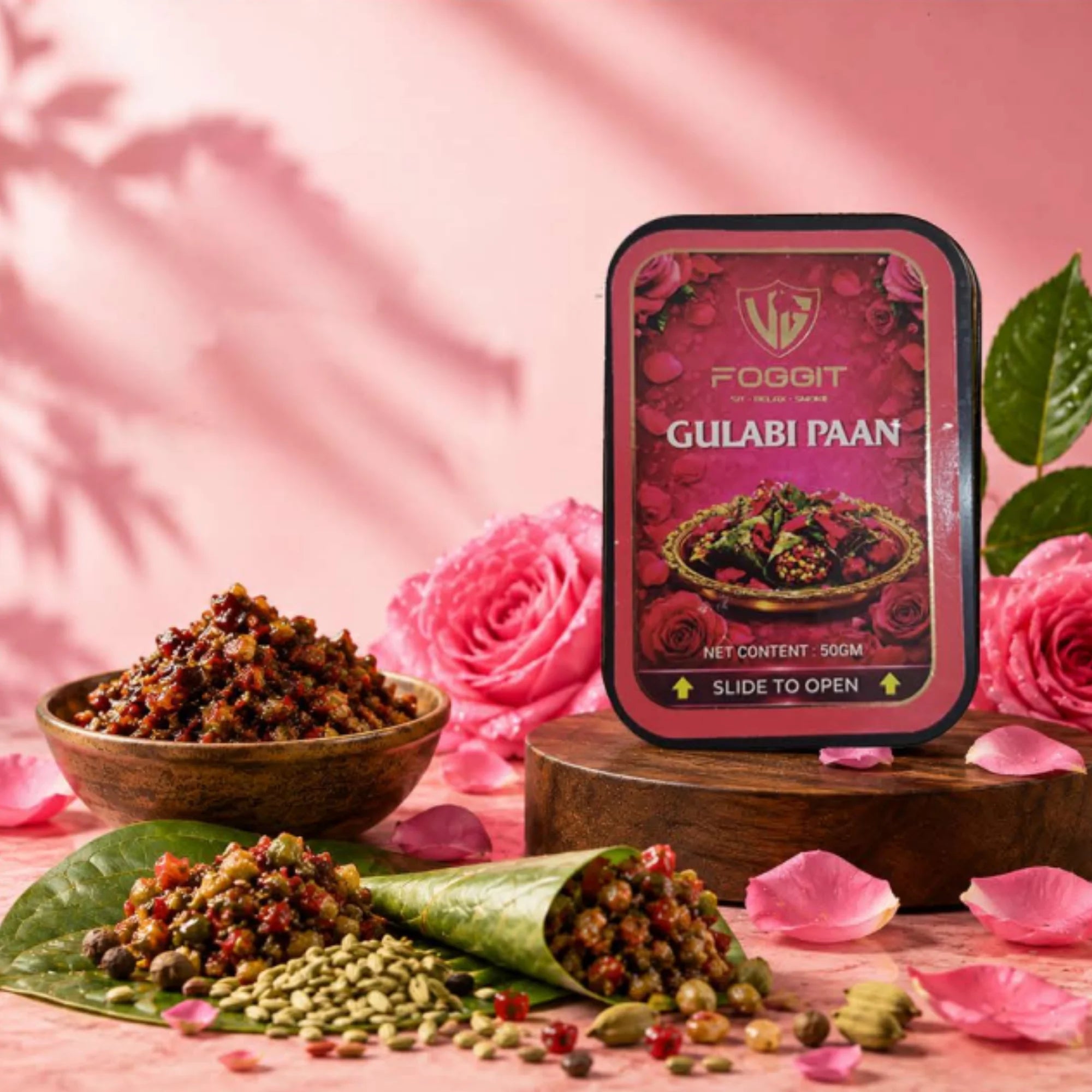 Gulabi Paan Hookah Flavour | 50 Gm