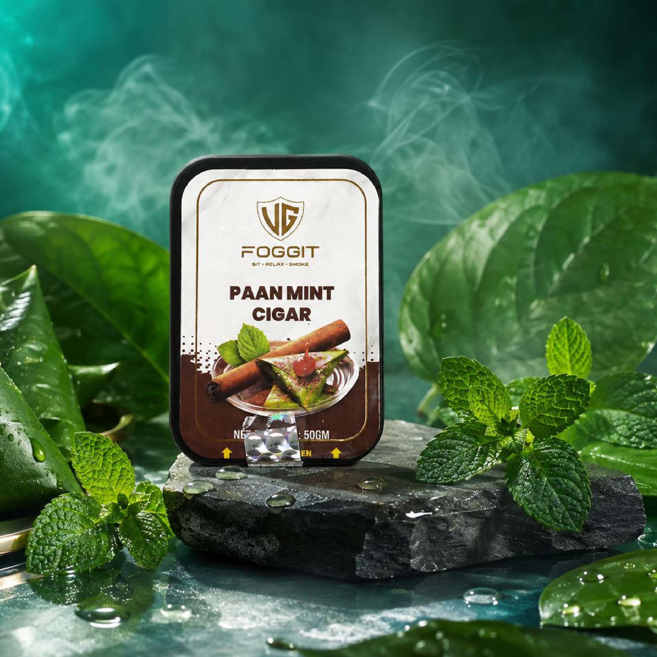 Paan Mint Cigar Hookah Flavour | 50 Gm