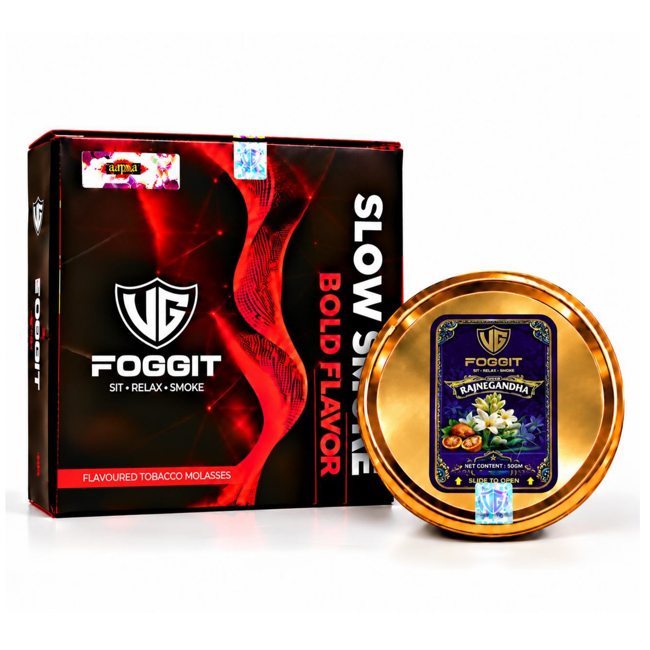VG Foggit Rajnegandha - 1 Kg  Hookah Flavour
