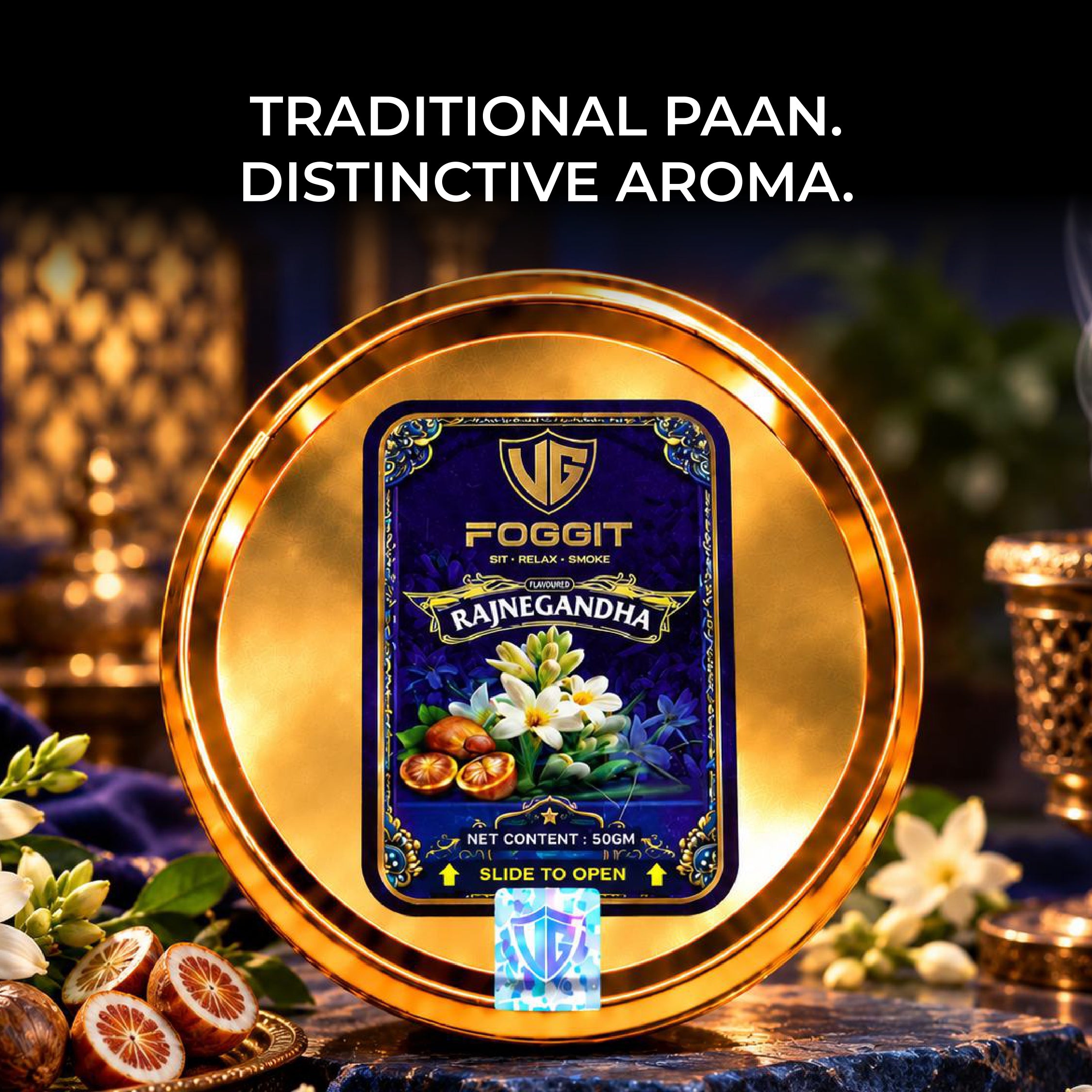 VG Foggit Rajnegandha - 1 Kg  Hookah Flavour