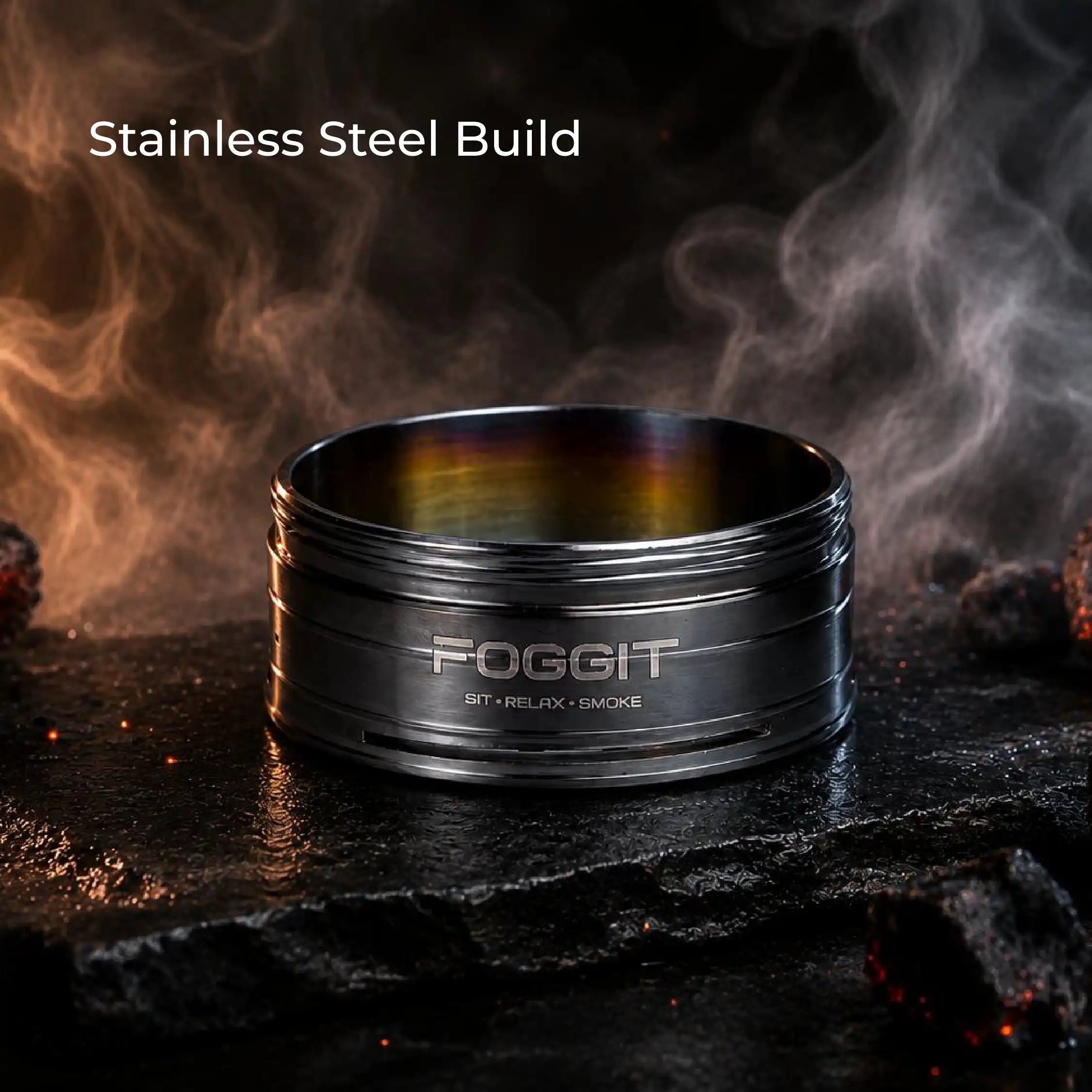 Cloud Hookah Stainless Steel For Even Heat