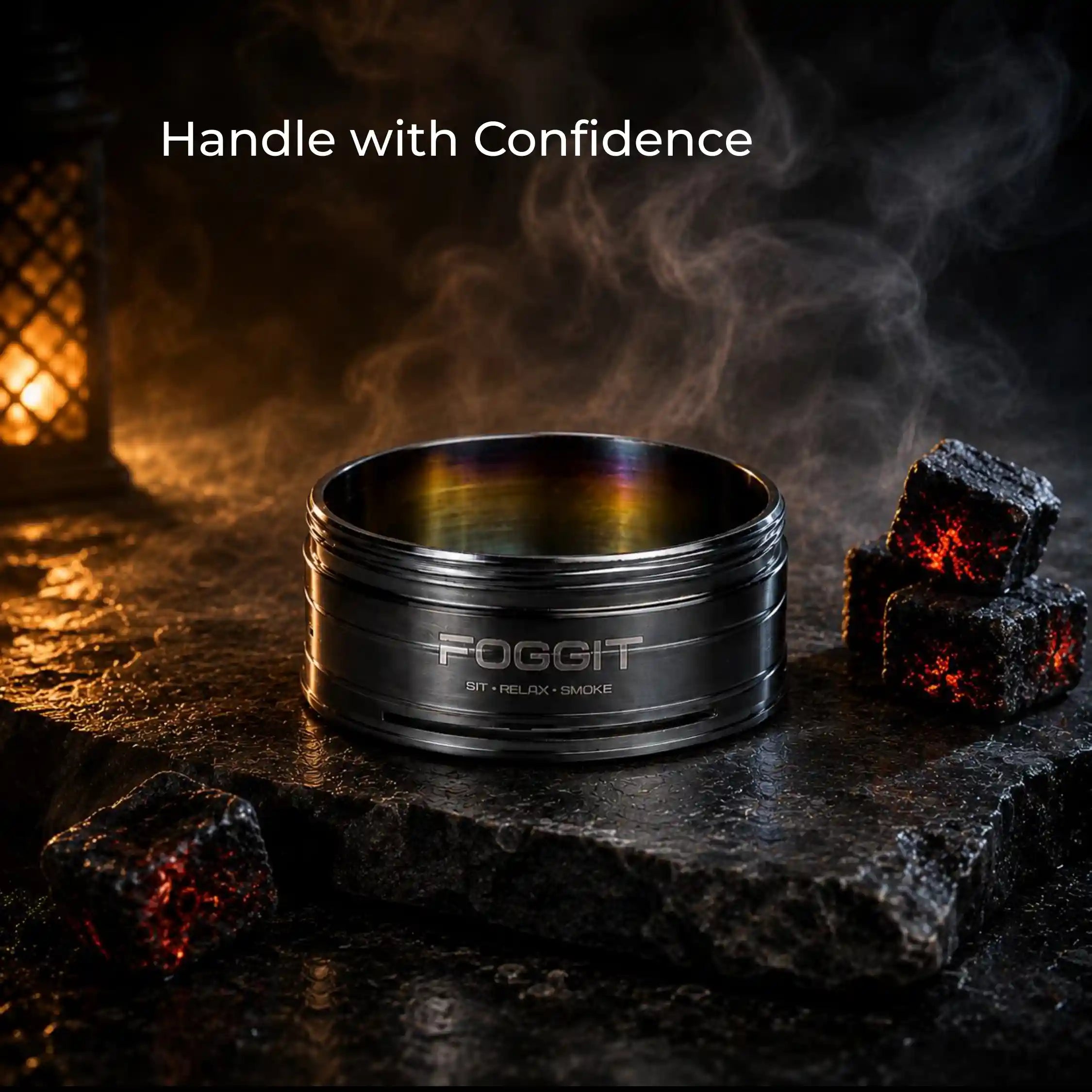 Cloud Hookah Stainless Steel For Even Heat