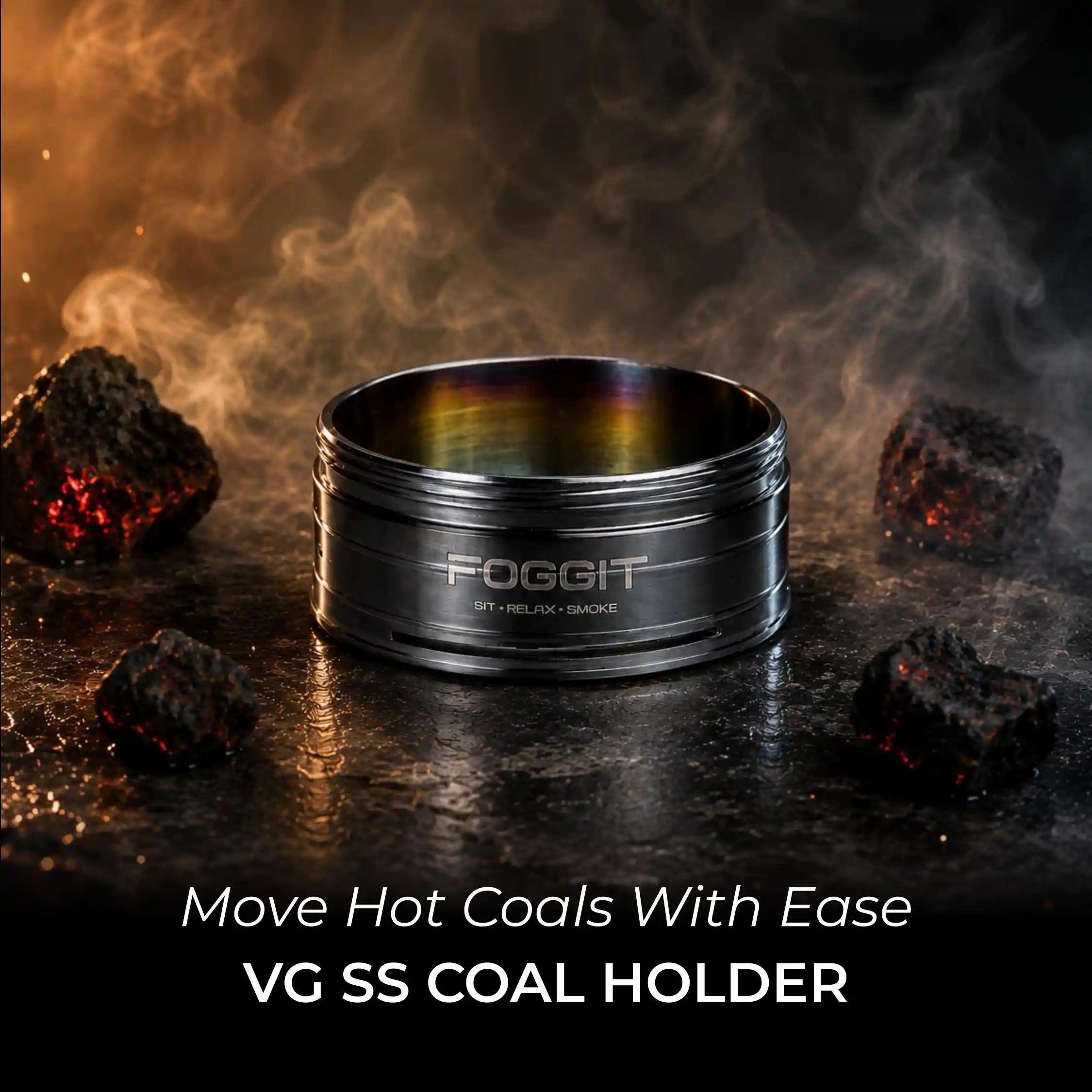 Cloud Hookah Stainless Steel For Even Heat