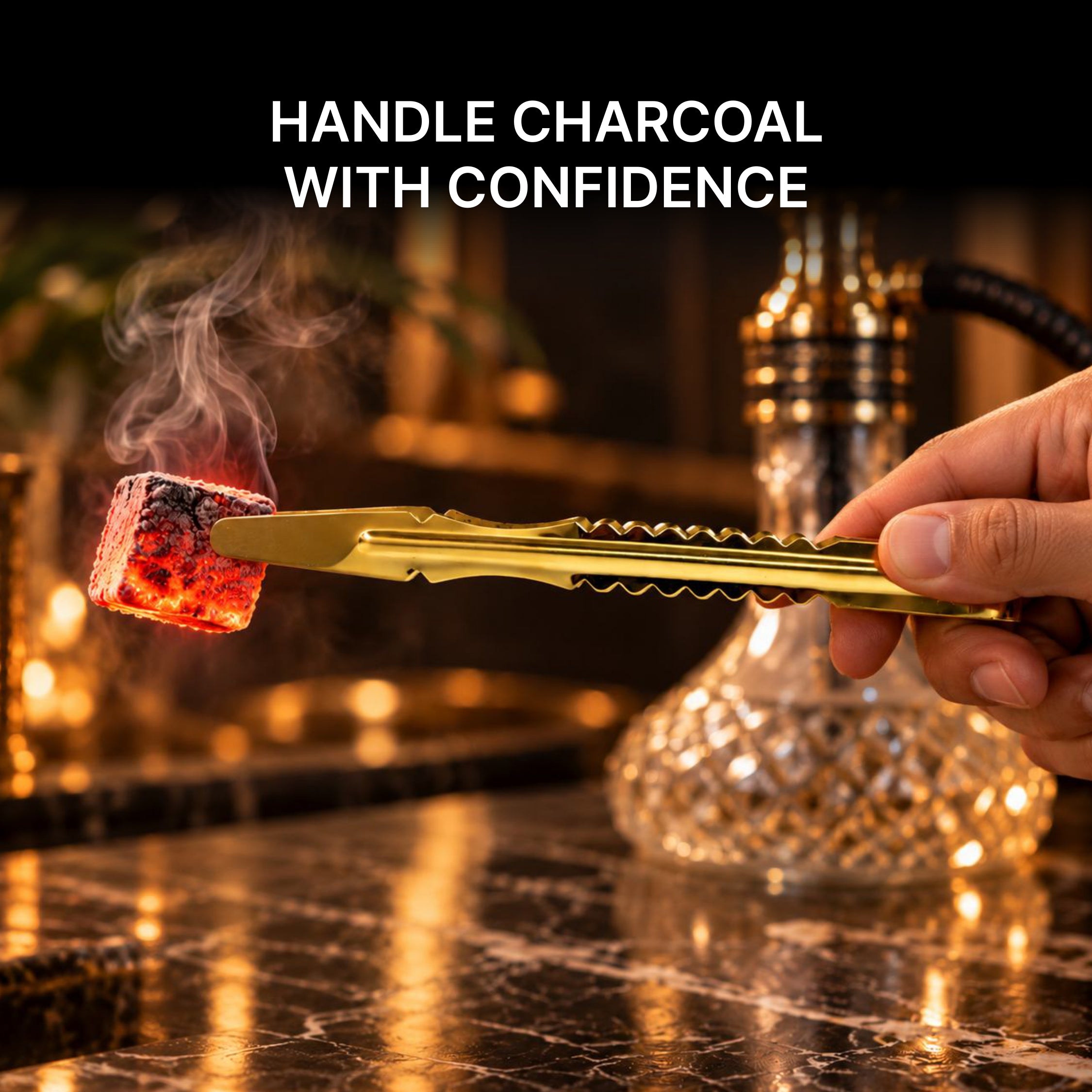 Stainless Steel Hookah Tong