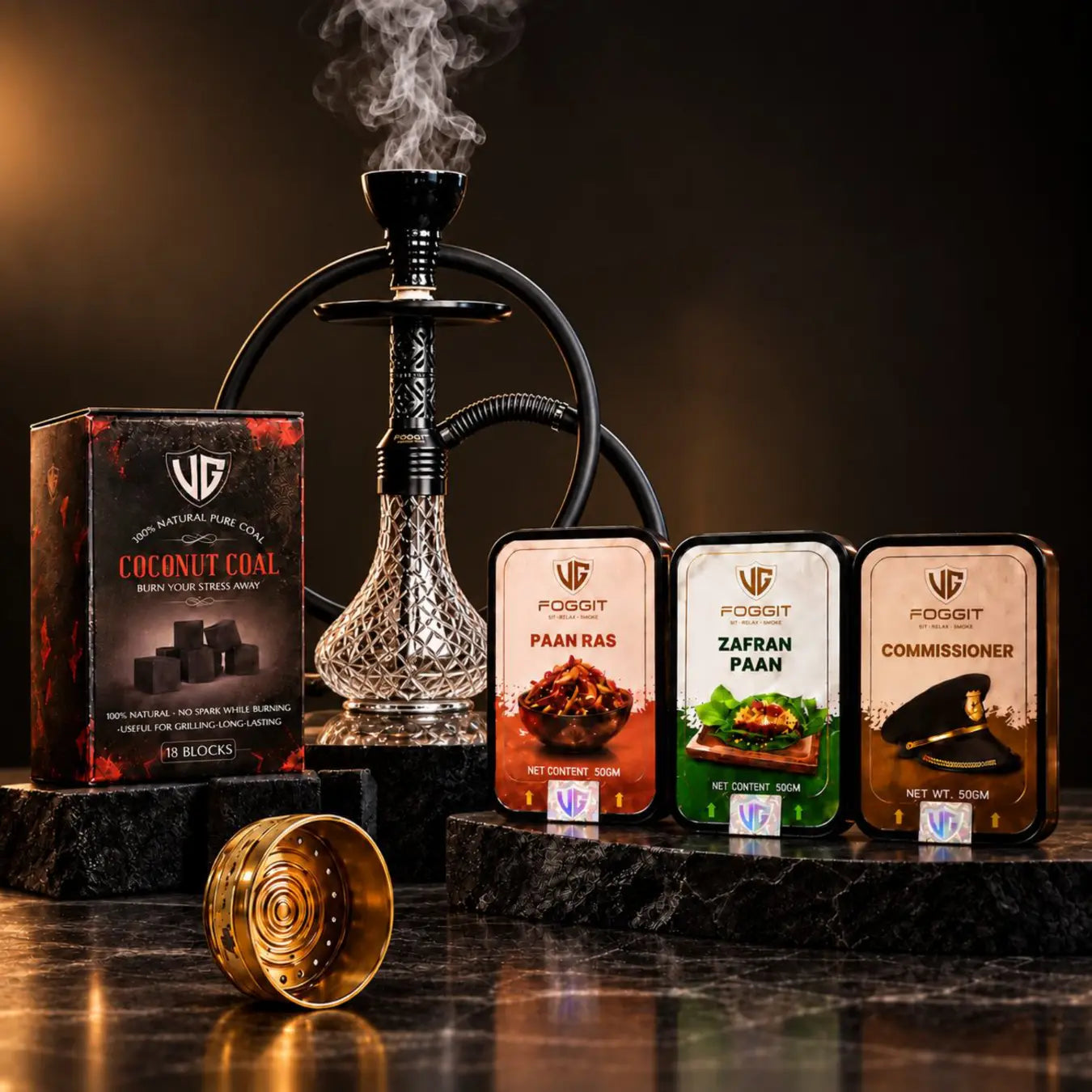 Dark Knight Hookah Combo